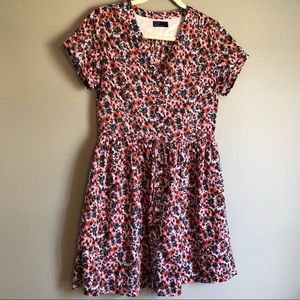 Gap Floral Button Down Dress (Size S)